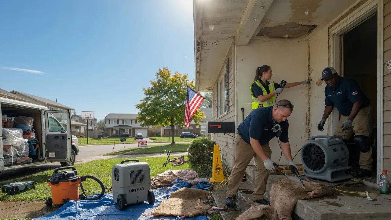 Water Damage Restoration in Sulphur Springs, OH near me